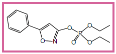 有机磷农药Isoxathion oxon的结构式