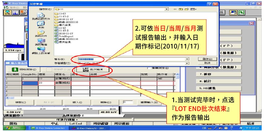 HS测量输出步骤 HS测量输出步骤